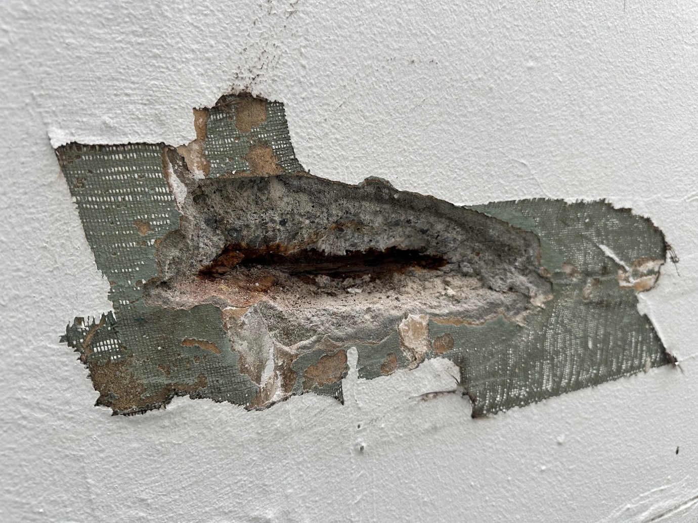 Corroded reinforcing bar caused by moisture ingress photo